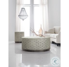Greystone Gray Round Cocktail Table