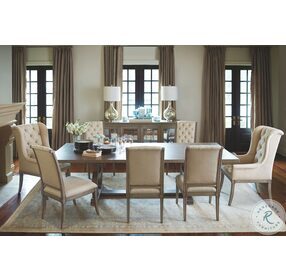 Marquesa Grey Cashmere Extendable Dining Table