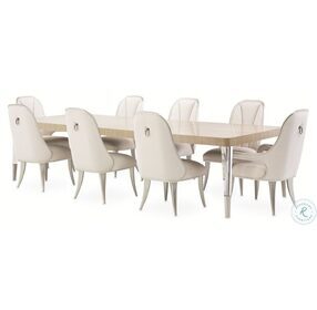 Penthouse Ash Gray Extendable Rectangular Dining Table