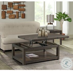 Rio Charcoal Lift Top Coffee Table