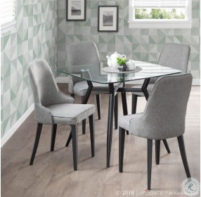 Nueva Grey Dining Chair Set Of 2