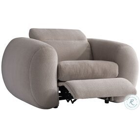 Montreux Beige Fabric Power Recliner Chair