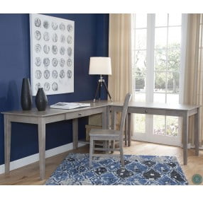 Home Accents Taupe Gray 60" Writing Table
