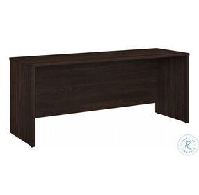 Office 500 Black Walnut 72" Small Credenza Home Office Set