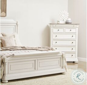 Lafayette Wood Tone And Fresh White Painted Chest