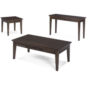 Casual Traditions Walnut End Table