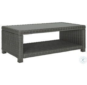 Elite Park Gray Outdoor Occasional Table Set