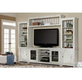 Willow Distressed White 68" Console