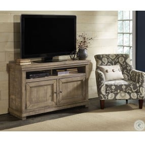 Willow Distressed Weathered Gray 54" Console