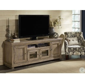Willow Distressed Weathered Gray 74" Console