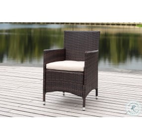 Kendrick Brown And Sand Outdoor Chair Set Of 2
