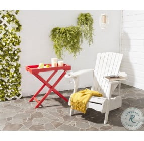 Mopani White Outdoor Chair