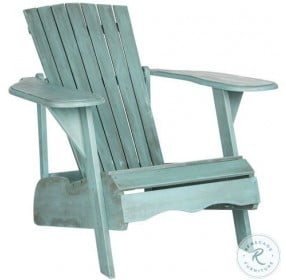 Mopani Beach House Blue Outdoor Chair