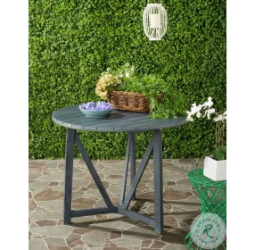 Cloverdale Ash Gray Round Outdoor Bistro Table