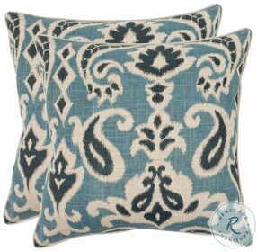 Dylan Blue Small Pillow Set of 2