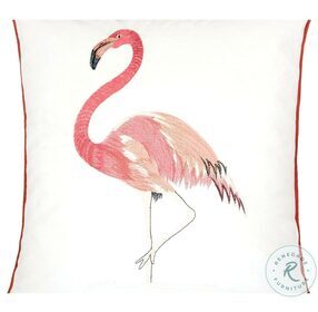 Lina Ivory And Pink Encapsulate Pillow Set Of 2