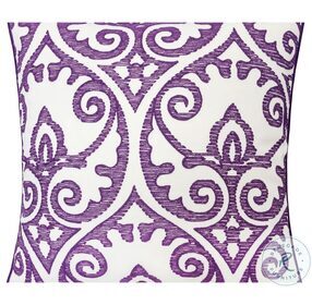 Jorja Purple Pillow Set Of 2