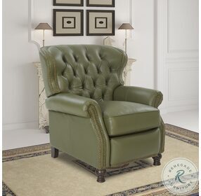 Presidential Giorgio Chive Leather Recliner