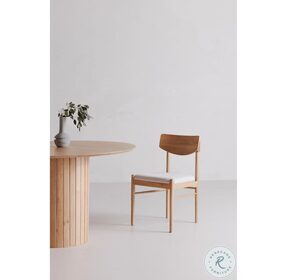 Poe Natural Dining Chair
