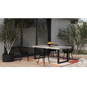 Piazza Black Outdoor Chair Set Of 2