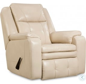 Inspire Coconut Leather Wall Hugger Recliner