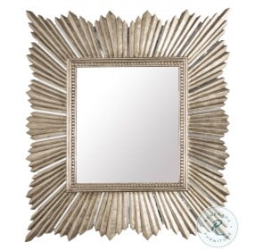 Raymond Champagne Silver Leaf Extra Large Mirror