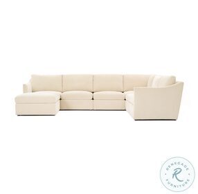 Aiden Beige Modular Large Chaise Sectional