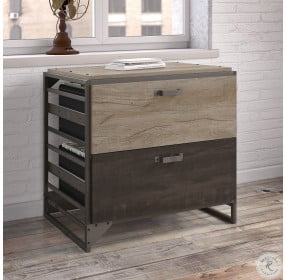 Refinery Rustic Gray Lateral File Cabinet