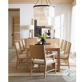 Retreat Light Brown Rectangular Extendable Dining Table