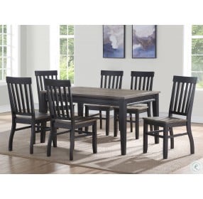 Raven Ebony And Driftwood Side Chair Set Of 2