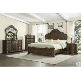 Royale Warm Brown Pecan Lift Top Chest