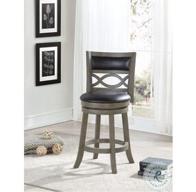 Manchester Black 24" Counter Height Stool