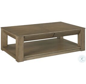 Paulson Cocoa Rectangular Drawer Occasional Table Set
