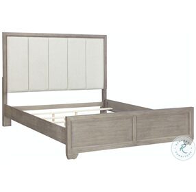Andover Wire Brushed Grey Panel Bedroom Set