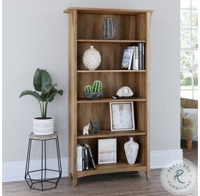 Salinas Reclaimed Pine 5 Shelf Tall Bookcase