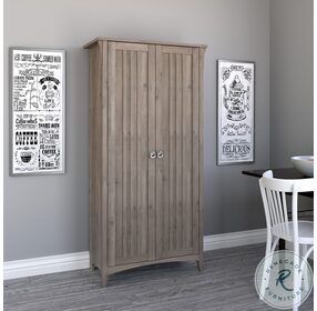 Salinas Driftwood Gray Door Kitchen Pantry Cabinet