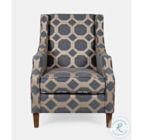 Sanders Grey Accent Chair