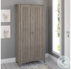 Salinas Driftwood Gray Door Tall Storage Cabinet