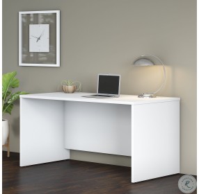 Studio C Storm White 60" Office Desk