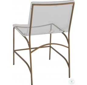 Penelope Antique Gold Dining Chair