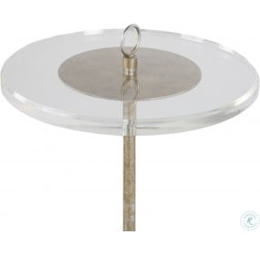 Lexi Champagne Metal Drinking Table