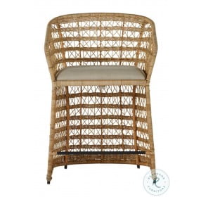 Libby Natural Rattan Counter Height Stool