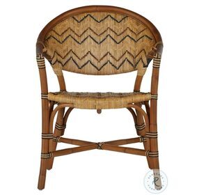 Emmett Black And Natural Dining Chair