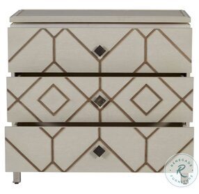 Marvin Cerused White And Cerused Natural Gray Chest