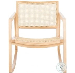 Perth Natural Rattan Outdoor Rocking Chair