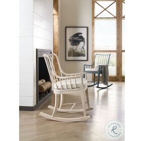 Moorings Whitewashed Oak Rocking Chair