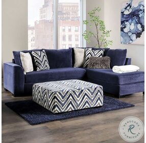 Griswold Navy Blue Sectional