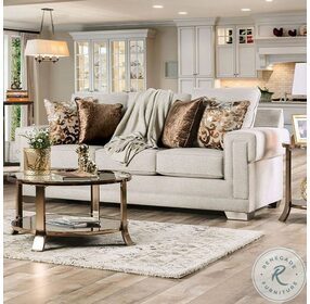 Emely Light Gray Living Room Set