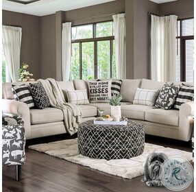Patricia Ivory Sectional
