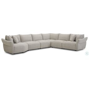 Playful Canes Cobblestone Sectional